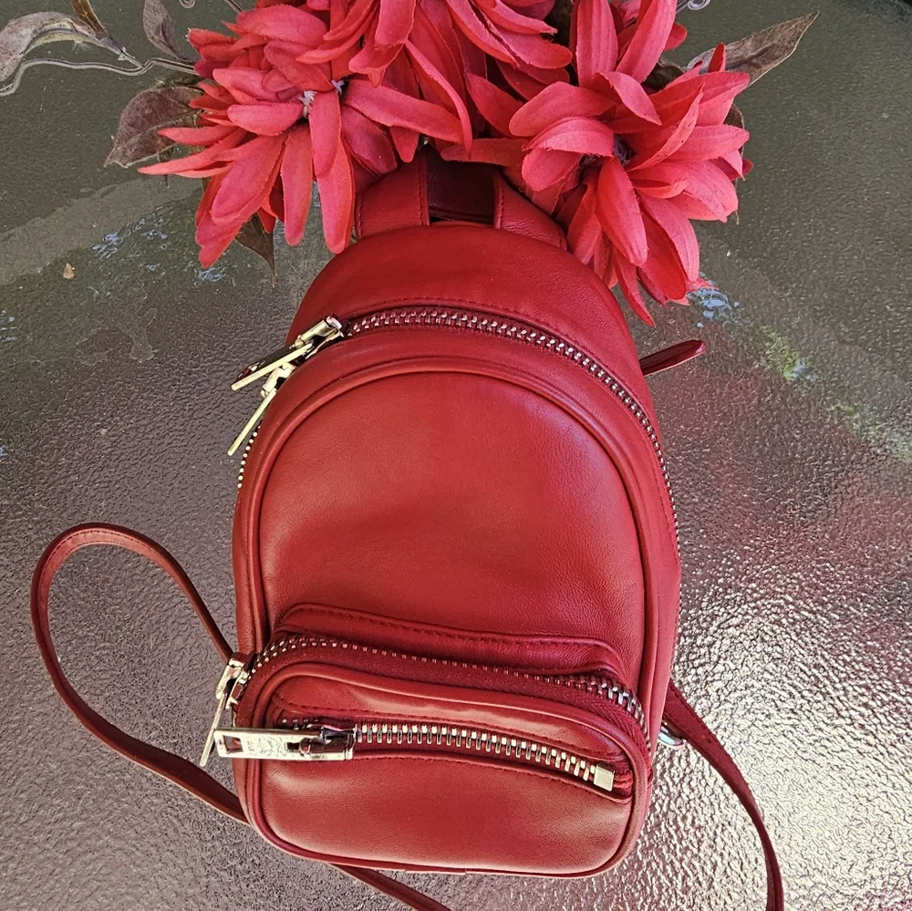 ALEXANDER WANG • RED ATTICA MINI BACKPACK 🎒 - Picture 9 of 14